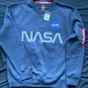 Alpha Industries NASA Reflective Sweatshirt